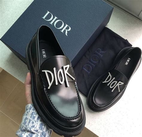 mens loafers dior|dior designer boots for men.